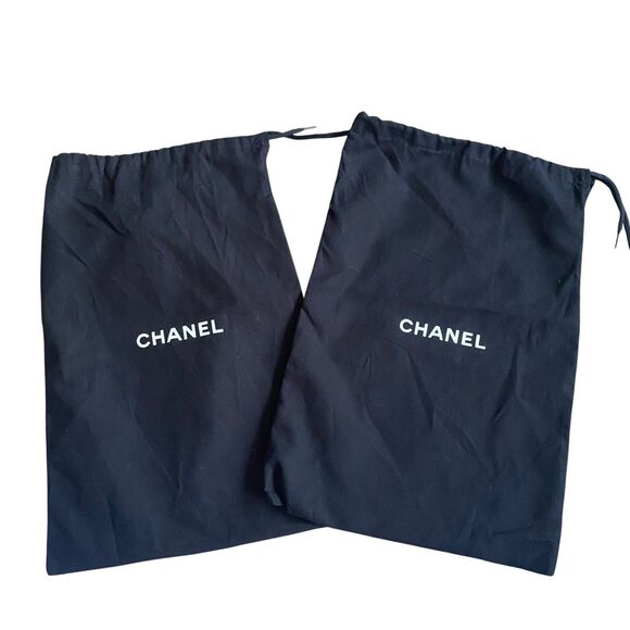 Chanel Shoes Pumps 10.5 EU 40.5 Black Block Heels 3" Dressy Career Made Italy - Picture 14 of 14